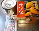 みつ豆缶でかき氷みつ豆作り方1写真