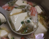 一丁寄せ生とうふ きぬ あんかけスープ作り方5写真