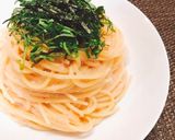冷製✤和風たらこクリームパスタ作り方7写真