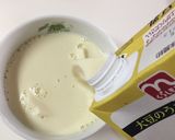 一丁寄せ生とうふ きぬの冷製豆乳スープ作り方2写真
