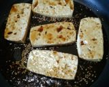 簡単！豆腐の磯辺焼き　パプリカ添え作り方3写真