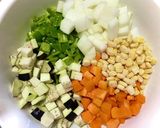 野菜たっぷり鶏ミンチのキーマカレー作り方1写真