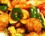 酢豚ならぬ酢肉団子/10分で晩ご飯作り方4写真