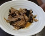 牛肉とゴボウと糸コンのしぐれ煮作り方3写真
