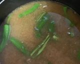 サバ缶の汁の味噌汁作り方2写真