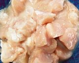 レンジ胸肉なすさっぱり梅煮味青椒肉絲風作り方9写真