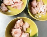 レンジ胸肉なすさっぱり梅煮味青椒肉絲風作り方12写真