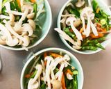 全てレンジキムチ卵焼うどん味豚平焼き風作り方9写真