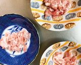 レンジ大根豚こま生姜焼き味青椒肉絲風作り方2写真