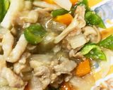 レンジ大根豚こま生姜焼き味青椒肉絲風作り方16写真