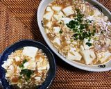 梅風味麻婆豆腐作り方5写真