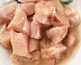 レンジ簡単ハッシュドチキン味タッカルビ風作り方1写真