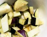 全てレンジ温野菜卵梅しそ炒飯味チャンプル作り方10写真
