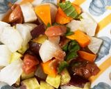 全てレンジ温野菜卵梅しそ炒飯味チャンプル作り方15写真