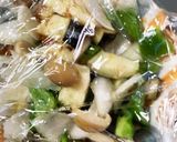 全てレンジ温野菜卵梅しそ炒飯味チャンプル作り方17写真