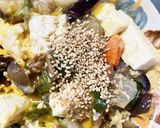 全てレンジ温野菜卵梅しそ炒飯味チャンプル作り方25写真