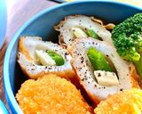タロの弁当⑩豚肉キャベツ煮ほか作り方2写真