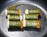 お弁当！ちくわの韓国風海苔巻き作り方3写真