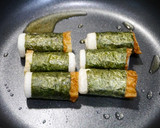 お弁当！ちくわの韓国風海苔巻き作り方3写真
