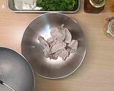 中國料理 辛酸っぱい豚薄切り肉okane作り方2写真