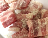 簡単♪豚バラとナスとピーマン味噌炒め作り方3写真