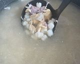 メキシコ〜Pozole (ポソレ)〜赤作り方1写真