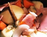 ゴロゴロ野菜のクラムチャウダー作り方2写真