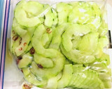 簡単瓜すぐ食べられる・うりのお漬物作り方3写真