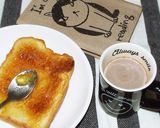 チョコ菓子ジャフィ風トースト作り方14写真