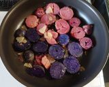 カラフルポテトのスイートチリソース炒め作り方6写真