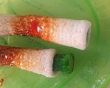 お弁当★ちくわオクラ★ベトナムエビチリ風作り方2写真