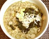 残りご飯で作る超簡単絶品アワビのお粥作り方8写真