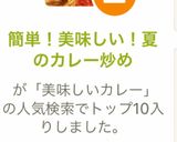 簡単！美味しい！夏のカレー炒め作り方5写真
