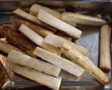 鳥手羽とごぼう煮作り方1写真