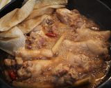 鳥手羽とごぼう煮作り方4写真