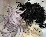 ひじきとれんこんのアンチョビ和え作り方2写真