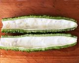 簡単豆知識☆ゴーヤの苦味を抑える下拵え作り方1写真