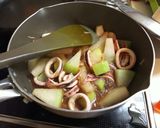 イカと冬瓜の煮物作り方4写真