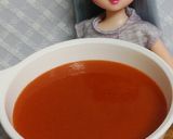 リカちゃん♡トマトジュースで冷静スープꕤ作り方1写真