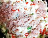 豆腐と鶏肉でヘルシー♡ガパオライス作り方4写真