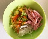 生野菜のマカロニサラダ作り方4写真