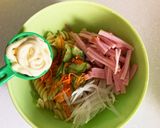 生野菜のマカロニサラダ作り方5写真