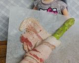 リカちゃん♡アスパラ肉巻き(パン粉焼き)作り方3写真