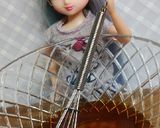 リカちゃん♡モロヘイヤとカニカマの酢の物作り方7写真