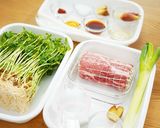 香味野菜ソースのさっぱり茹で豚作り方2写真