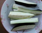 茄子とさつま揚げの煮物♪作り方1写真