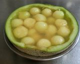 まるごとメロンゼリー☆作り方13写真