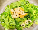 お弁当作り置き☆小松菜とちくわのコンソメバター作り方2写真