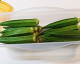 常備菜!オクラ麺つゆ！レンチンで簡単作り方3写真