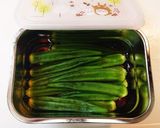 常備菜!オクラ麺つゆ！レンチンで簡単作り方4写真